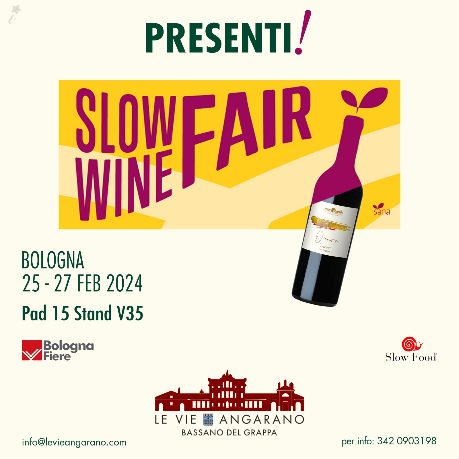 SLOW WINE FAIR 2024 BOLOGNA FIERE